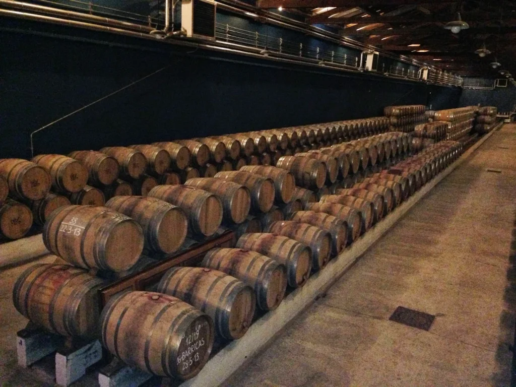 Instalaciones de la bodega Torre de Oña, del grupo La Rioja Alta