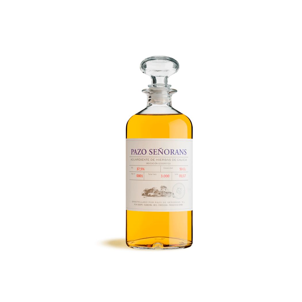 aguardiente de hierbas pazo señorans