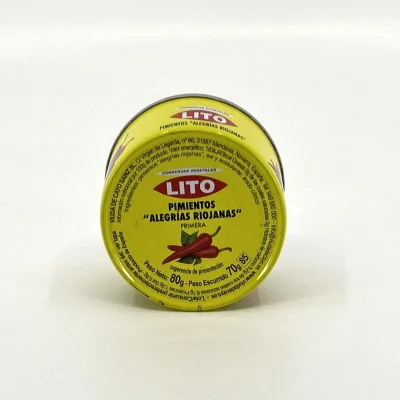 Alegrias Riojanas Lito lata