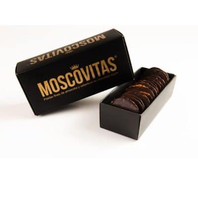 moscovitas chocolate negro 160 gramos