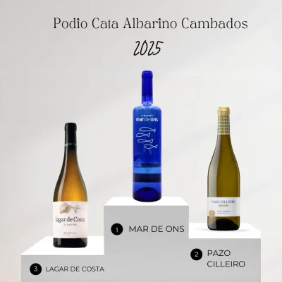 Podio cata albariño de cambados 2025_fiesta del albariño