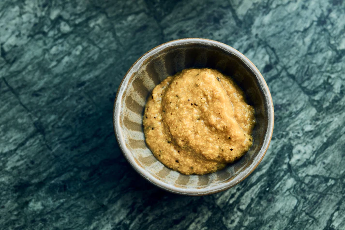 mostaza de cerveza de rooftop smokehouse