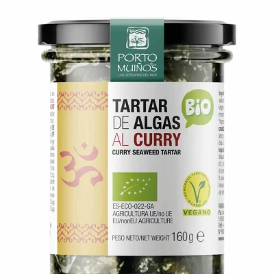 Tartar de Algas al Curry Portomuiños