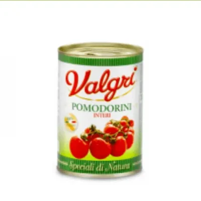 Tomate Pelado Italiano Valgri 400gr.