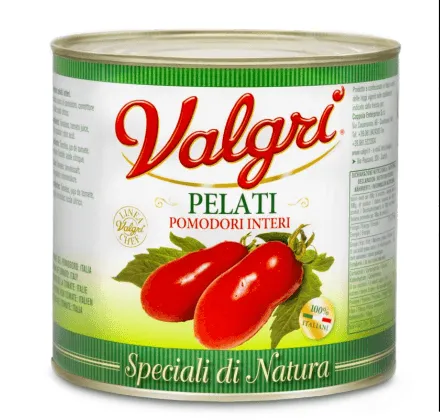 Tomate Pelado Valgri 2,5Kg