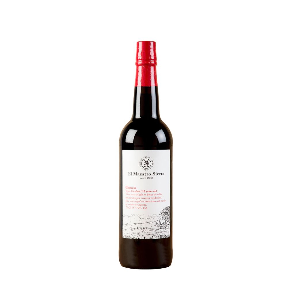 Vino Jerez Oloroso El Maestro Sierra 15 años